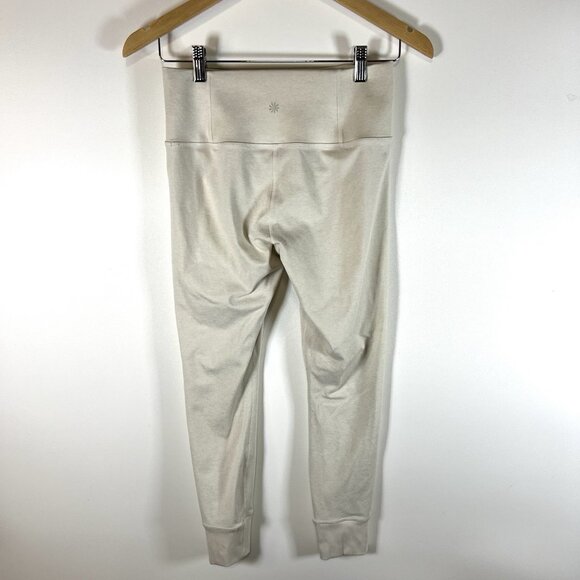 Athleta Softluxe Tight legging Silver Cloud/Cream Size Medium Yoga Athleisure - Picture 4 of 7